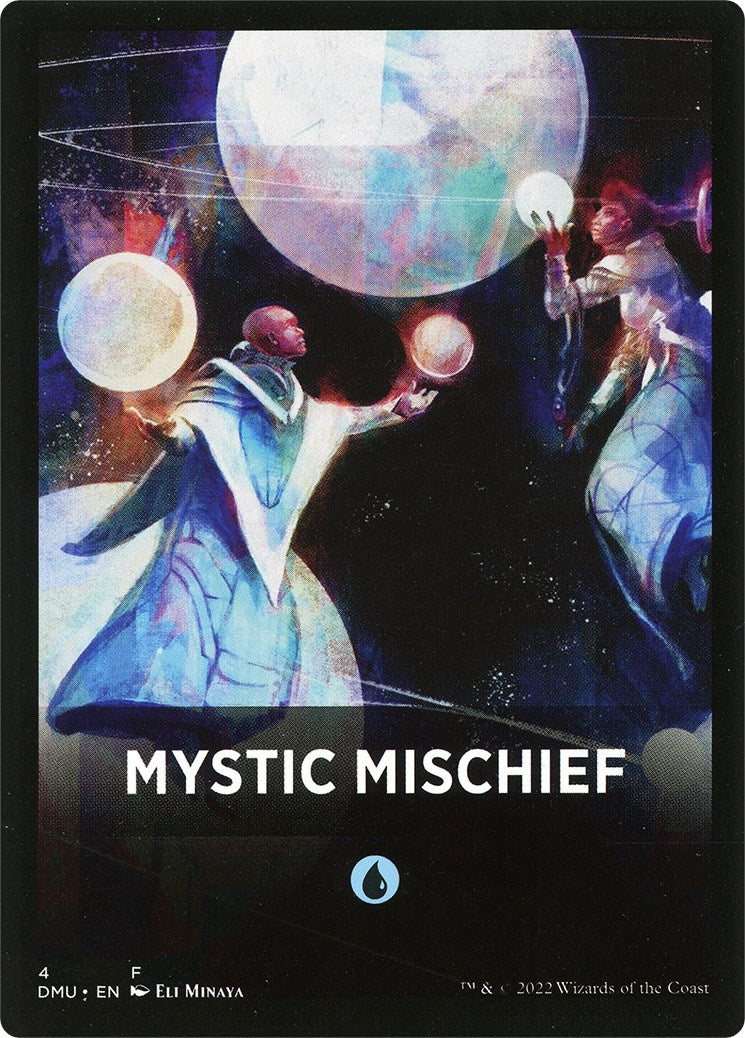 Mystic Mischief Theme Card [Dominaria United Tokens] | Jack's On Queen