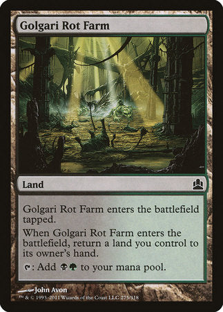 Golgari Rot Farm [Commander 2011] | Jack's On Queen