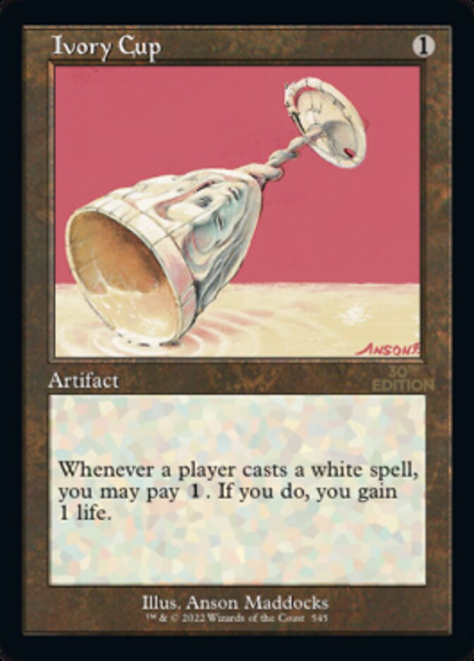 Ivory Cup (Retro) [30th Anniversary Edition] | Jack's On Queen