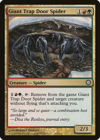 Giant Trap Door Spider [Coldsnap Theme Decks] | Jack's On Queen