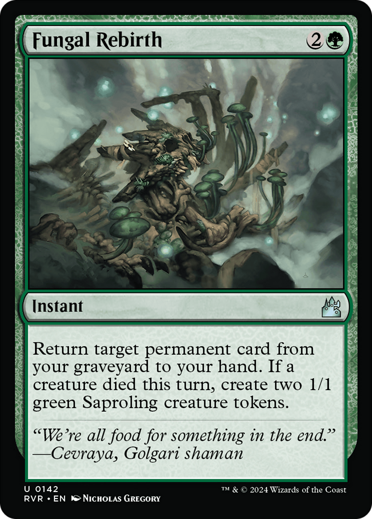 Fungal Rebirth [Ravnica Remastered] | Jack's On Queen