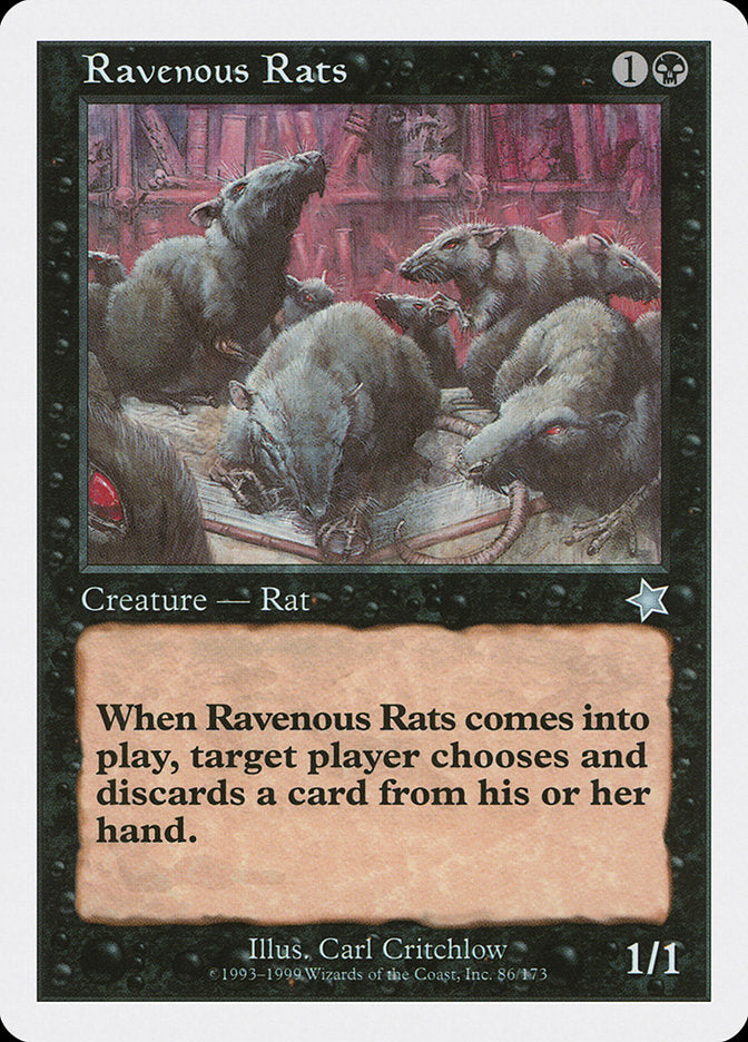 Ravenous Rats [Starter 1999] | Jack's On Queen