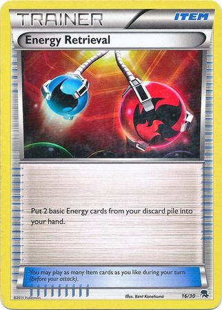 Energy Retrieval (16/30) [Black & White: Trainer Kit - Zoroark] | Jack's On Queen
