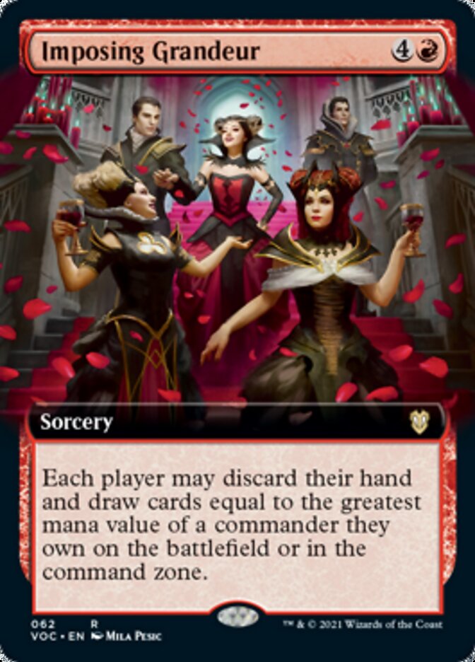 Imposing Grandeur (Extended) [Innistrad: Crimson Vow Commander] | Jack's On Queen
