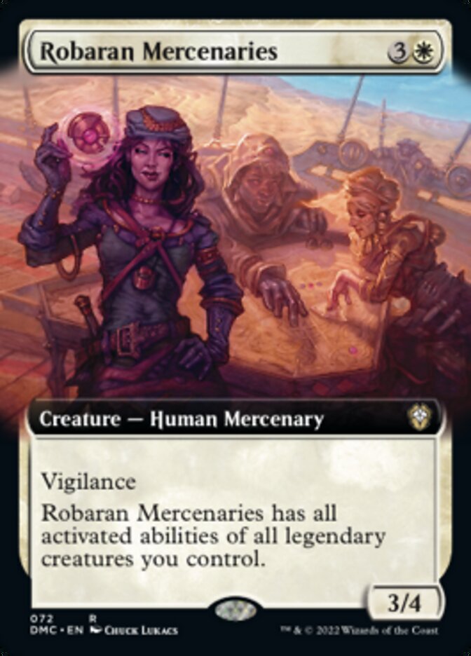 Robaran Mercenaries (Extended Art) [Dominaria United Commander] | Jack's On Queen