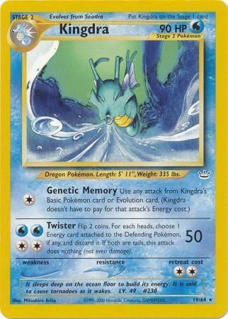 Kingdra (19/64) [Neo Revelation Unlimited] | Jack's On Queen