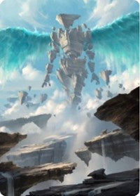 Celestial Colonnade Art Card [Zendikar Rising Art Series] | Jack's On Queen