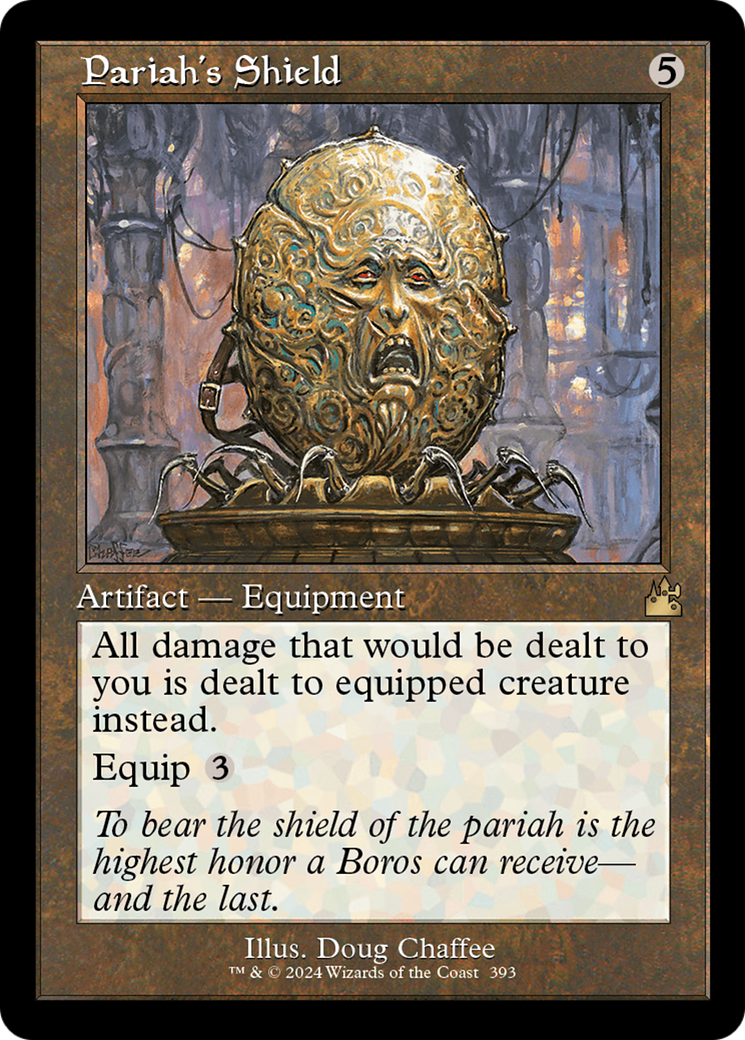 Pariah's Shield (Retro Frame) [Ravnica Remastered] | Jack's On Queen