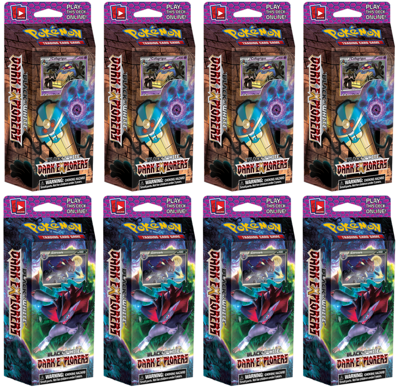 Black & White: Dark Explorers - Theme Deck Display | Jack's On Queen