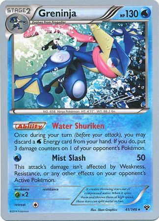 Greninja (41/146) (Ninja Blitz - Cody Walinski) [World Championships 2016] | Jack's On Queen