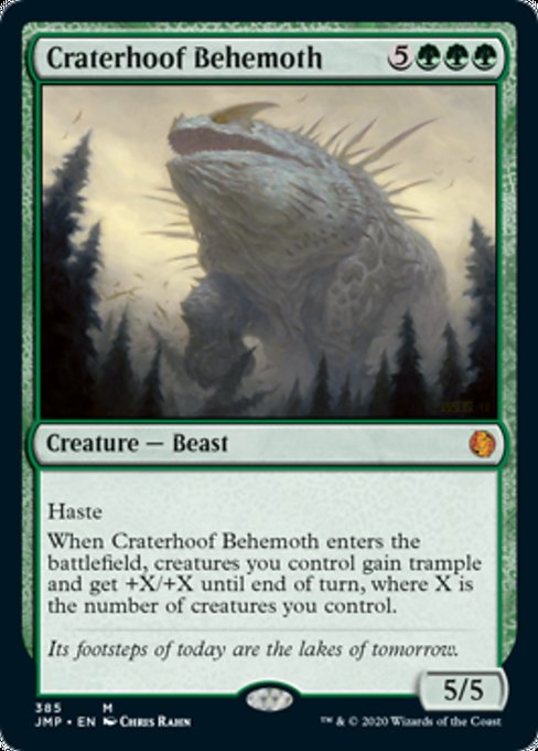 Craterhoof Behemoth [Jumpstart] | Jack's On Queen