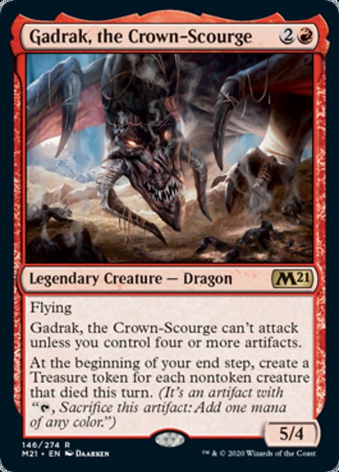 Gadrak, the Crown-Scourge [Core Set 2021] | Jack's On Queen