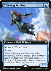 Thieving Skydiver (Extended Art) [Zendikar Rising] | Jack's On Queen