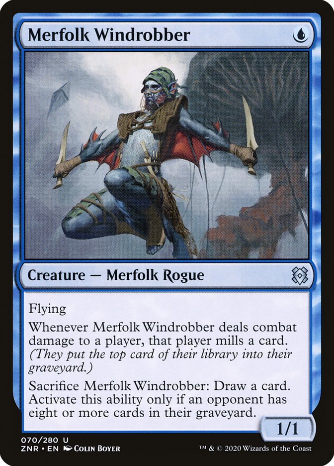 Merfolk Windrobber [Zendikar Rising] | Jack's On Queen
