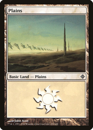 Plains (232) [Rise of the Eldrazi] | Jack's On Queen