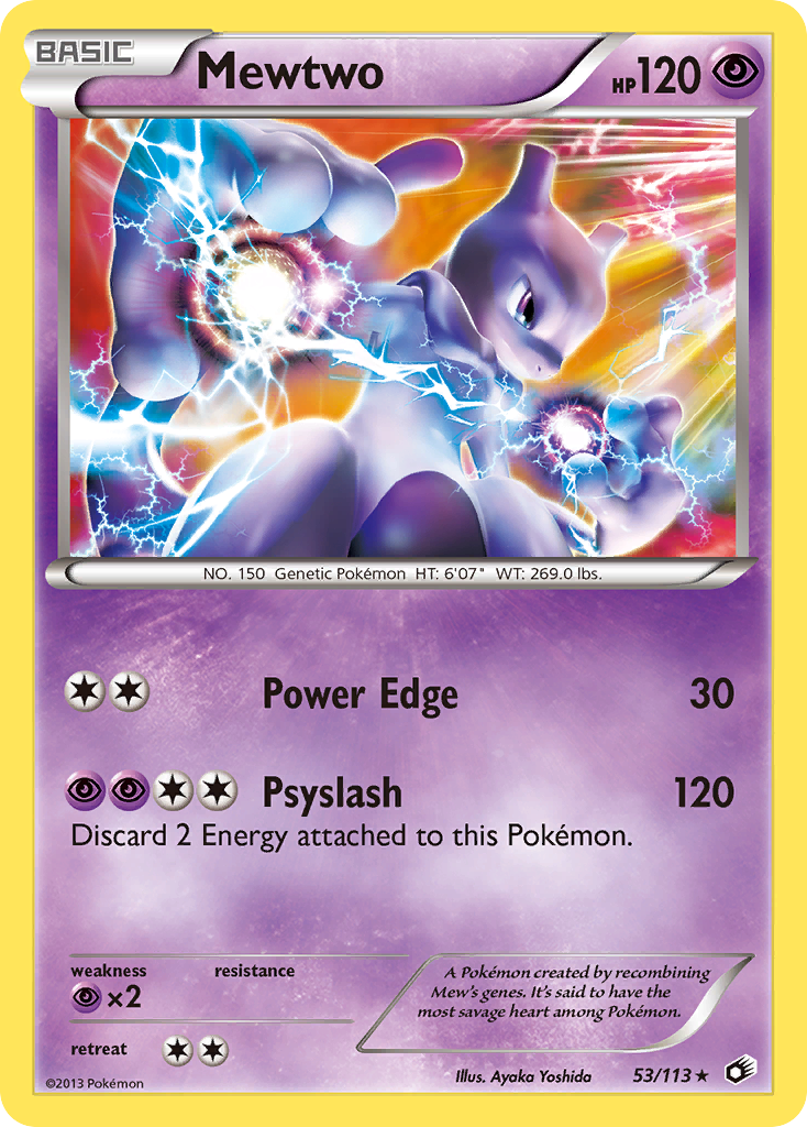 Mewtwo (53/113) [Black & White: Legendary Treasures] | Jack's On Queen