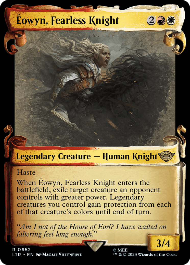 Eowyn, Fearless Knight [The Lord of the Rings: Tales of Middle-Earth Showcase Scrolls] | Jack's On Queen