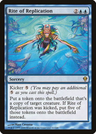 Rite of Replication [Zendikar] | Jack's On Queen