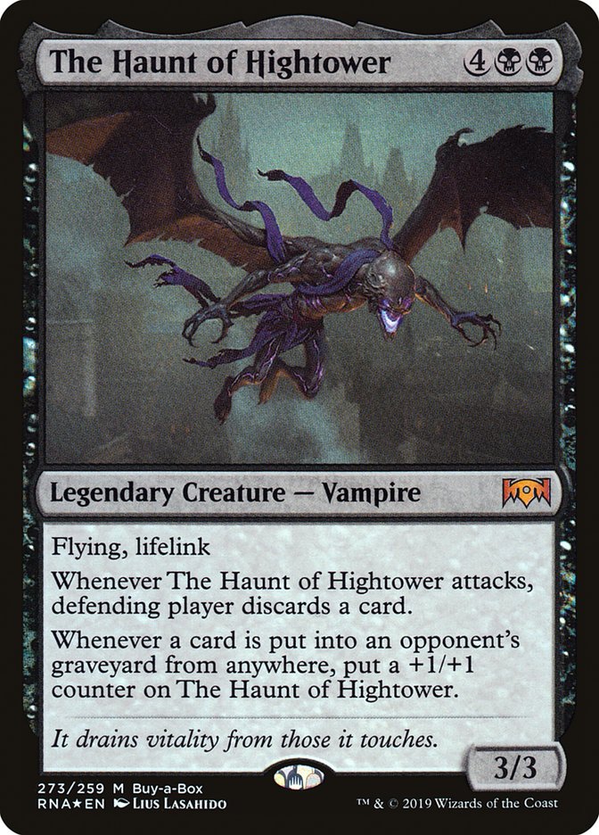 The Haunt of Hightower (Buy-A-Box) [Ravnica Allegiance] | Jack's On Queen