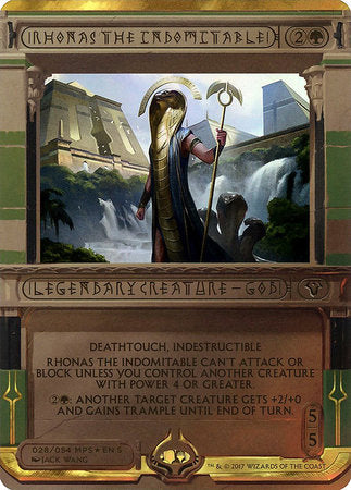 Rhonas the Indomitable [Amonkhet Invocations] | Jack's On Queen