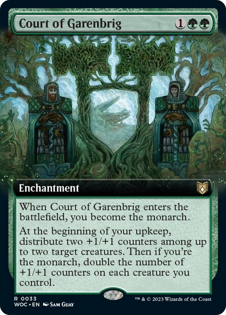 Court of Garenbrig (Extended Art) [Wilds of Eldraine Commander] | Jack's On Queen