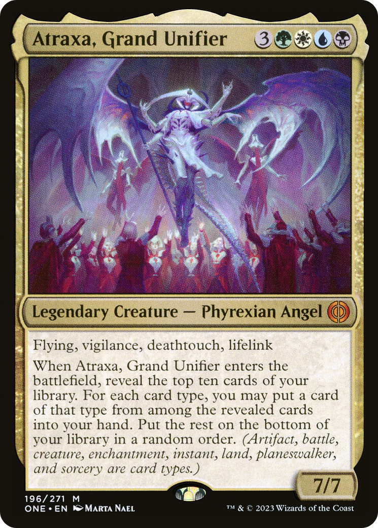 Atraxa, Grand Unifier [Phyrexia: All Will Be One] | Jack's On Queen