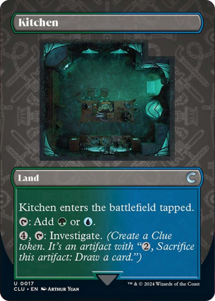 Kitchen (Borderless) [Ravnica: Clue Edition] | Jack's On Queen