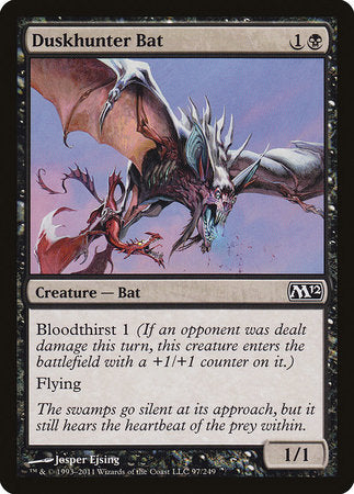 Duskhunter Bat [Magic 2012] | Jack's On Queen