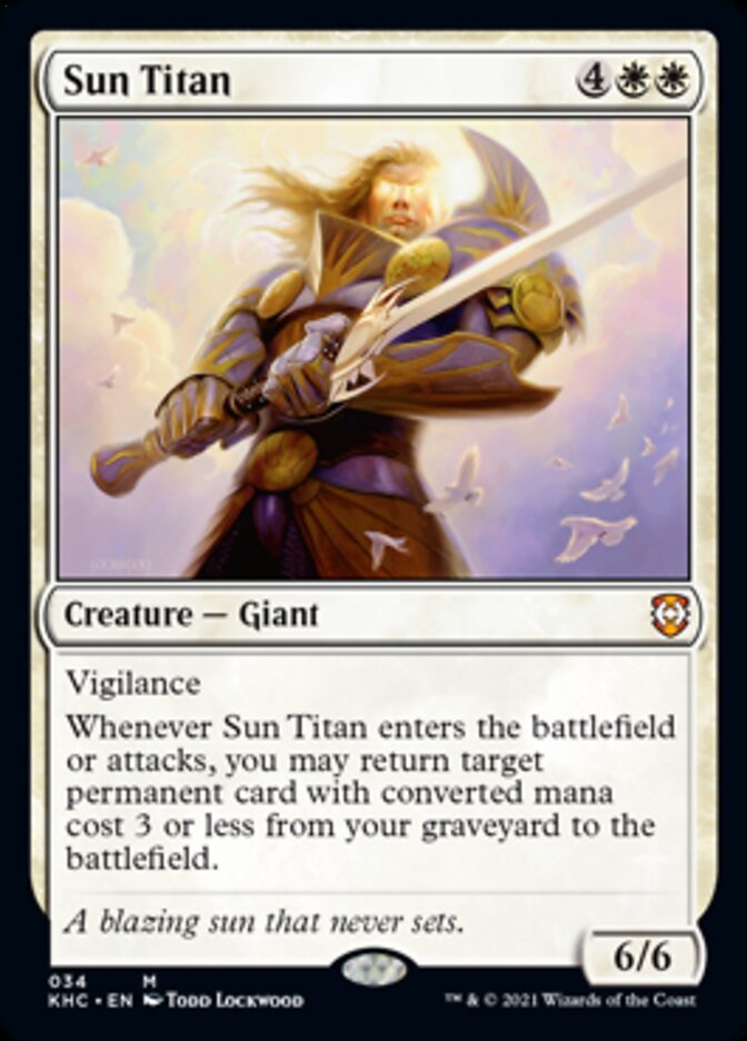 Sun Titan [Kaldheim Commander] | Jack's On Queen