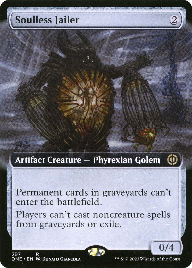 Soulless Jailer (Extended Art) [Phyrexia: All Will Be One] | Jack's On Queen