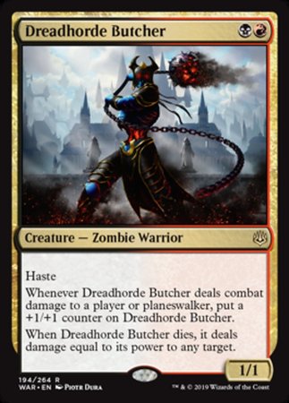 Dreadhorde Butcher [War of the Spark] | Jack's On Queen