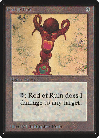Rod of Ruin [Limited Edition Beta] | Jack's On Queen