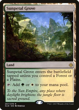 Sunpetal Grove [Ixalan Promos] | Jack's On Queen