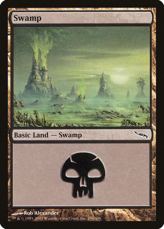 Swamp (296) [Mirrodin] | Jack's On Queen