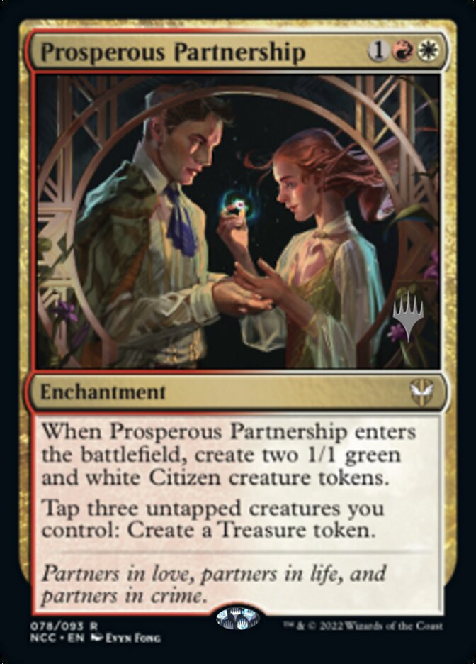 Prosperous Partnership (Promo Pack) [Streets of New Capenna Commander Promos] | Jack's On Queen