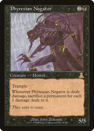 Phyrexian Negator [Urza's Destiny] | Jack's On Queen