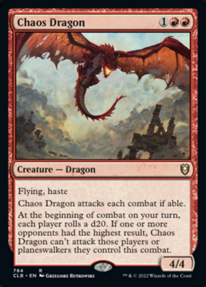 Chaos Dragon [Commander Legends: Battle for Baldur's Gate] | Jack's On Queen