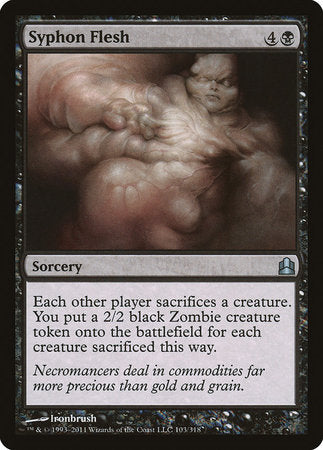 Syphon Flesh [Commander 2011] | Jack's On Queen