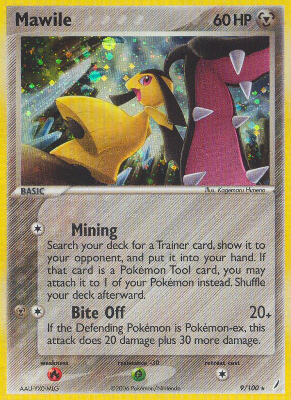 Mawile (9/100) [EX: Crystal Guardians] | Jack's On Queen