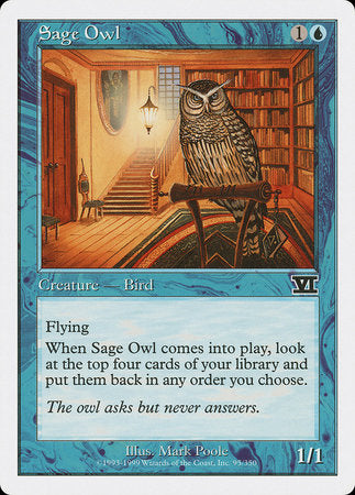 Sage Owl [Classic Sixth Edition] | Jack's On Queen