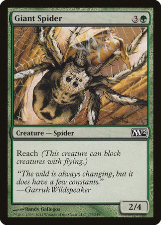 Giant Spider [Magic 2012] | Jack's On Queen