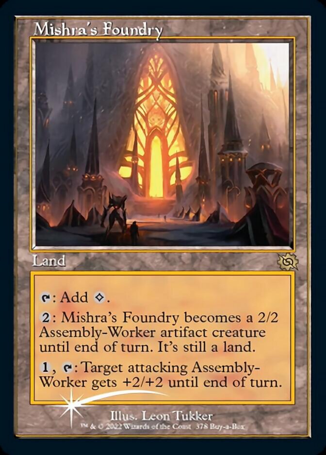 Mishra's Foundry (Retro) (Buy-a-Box) [The Brothers' War] | Jack's On Queen