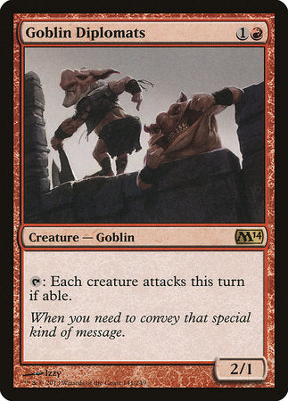 Goblin Diplomats [Magic 2014] | Jack's On Queen