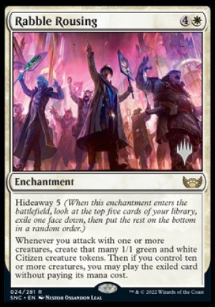 Rabble Rousing (Promo Pack) [Streets of New Capenna Promos] | Jack's On Queen