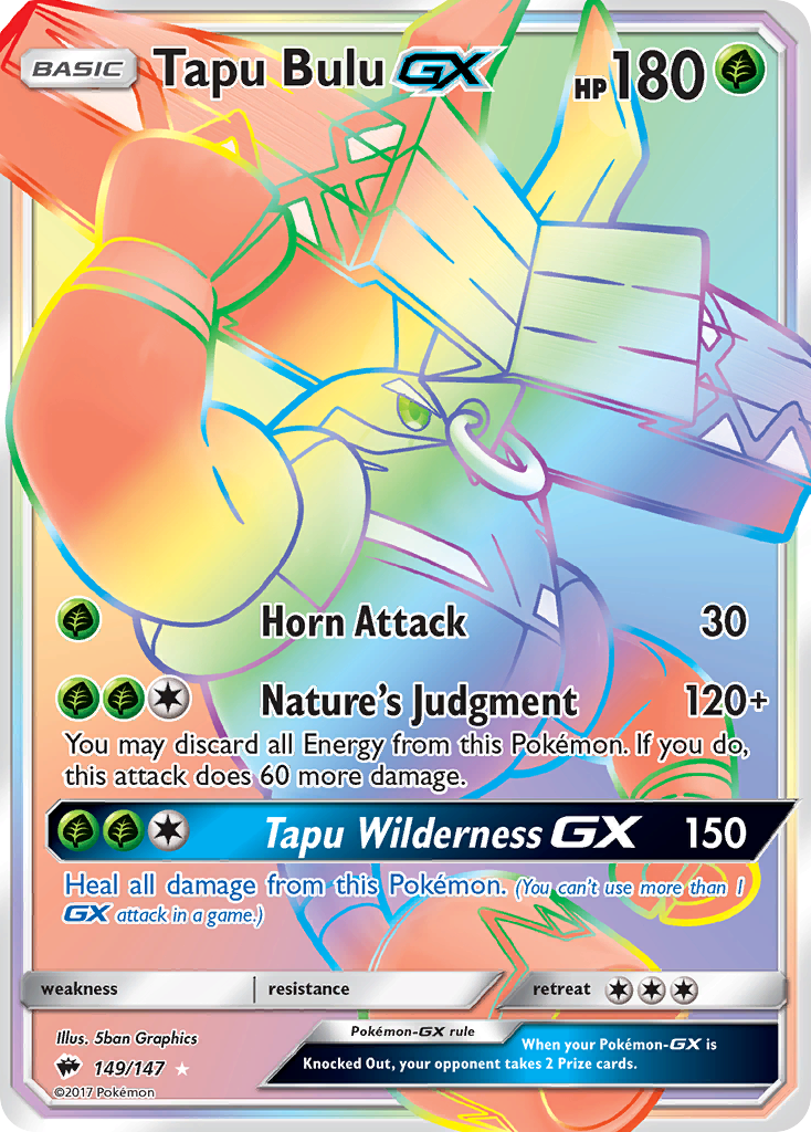 Tapu Bulu GX (149/147) [Sun & Moon: Burning Shadows] | Jack's On Queen