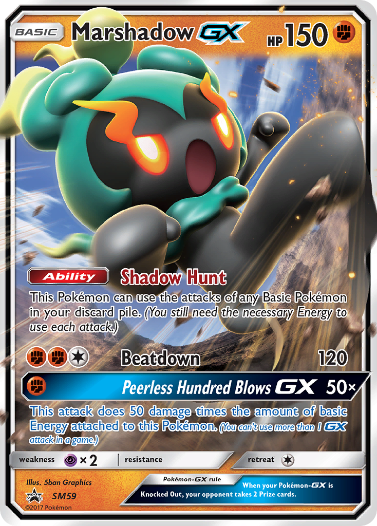 Marshadow GX (SM59) [Sun & Moon: Black Star Promos] | Jack's On Queen