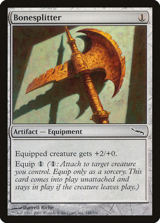 Bonesplitter [Mirrodin] | Jack's On Queen