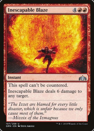 Inescapable Blaze [Guilds of Ravnica] | Jack's On Queen