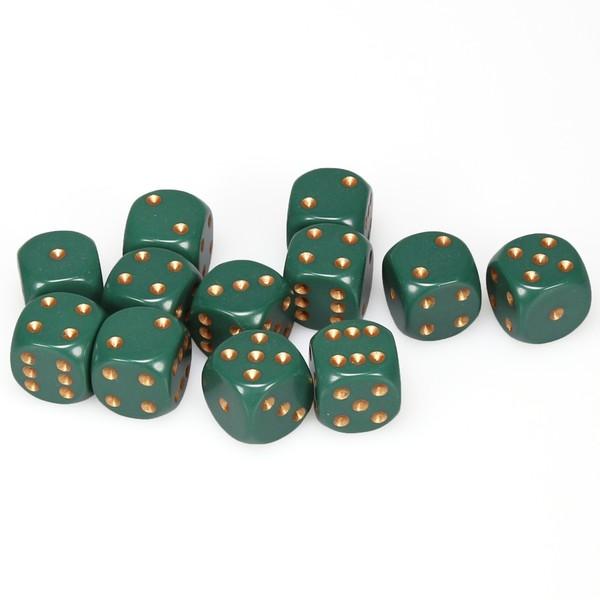 Chessex: Opaque D6 Dice Set - 16mm | Jack's On Queen