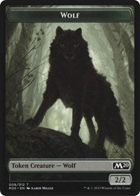 Zombie // Wolf Double-Sided Token [Game Night 2019 Tokens] | Jack's On Queen